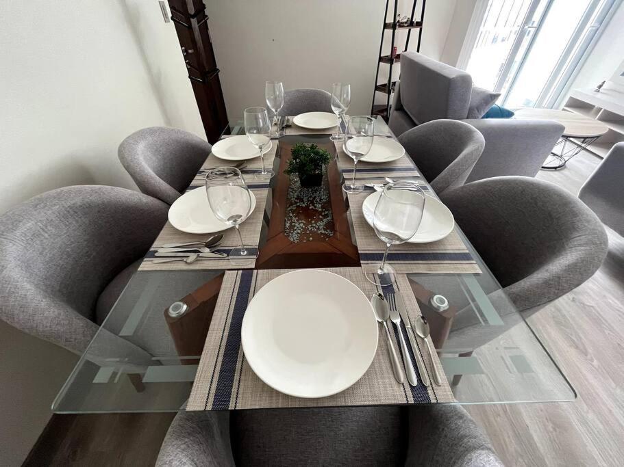 Luxury Apartment In Miraflores With Rooftop Pool Лима Экстерьер фото