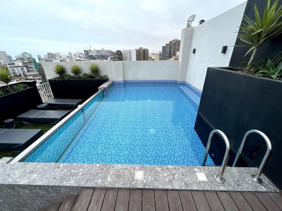 Luxury Apartment In Miraflores With Rooftop Pool Лима Экстерьер фото